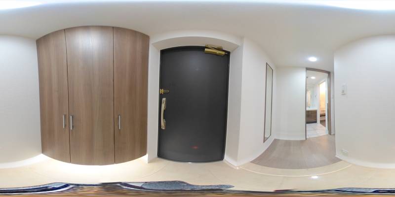 パノラマ画像玄関