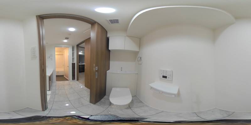 パノラマ画像トイレ