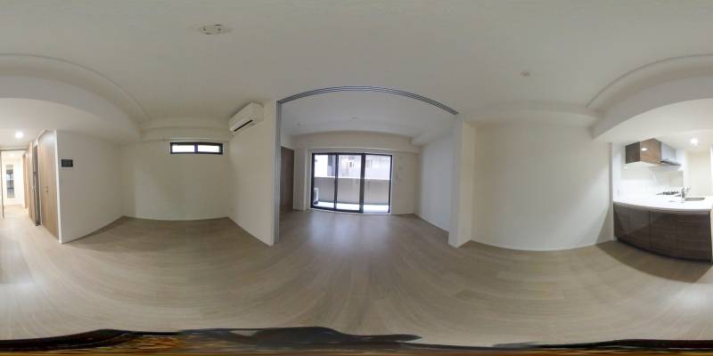 パノラマ画像リビング