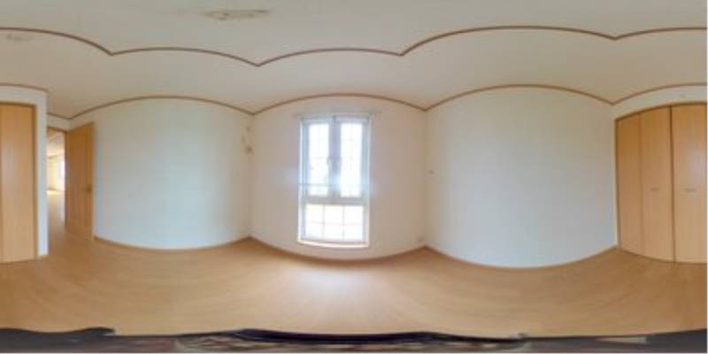 パノラマ画像洋室