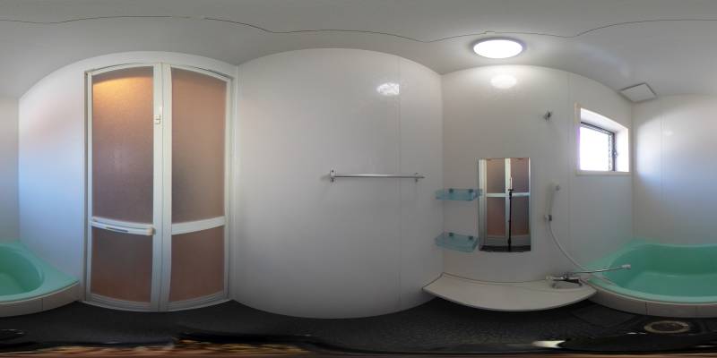 パノラマ画像バスルーム