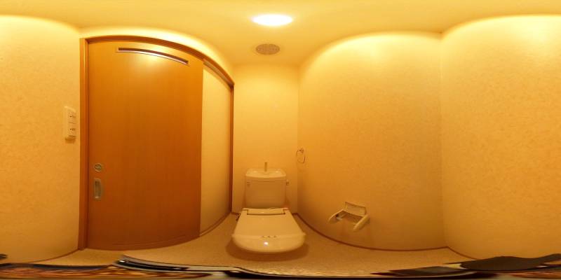 パノラマ画像トイレ