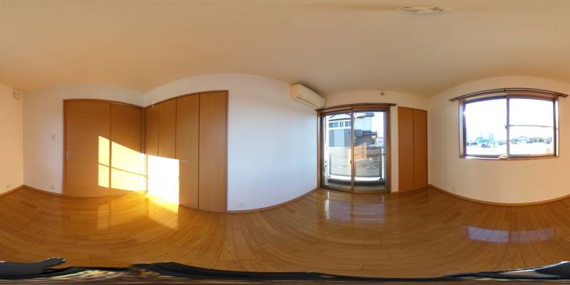 パノラマ画像洋室