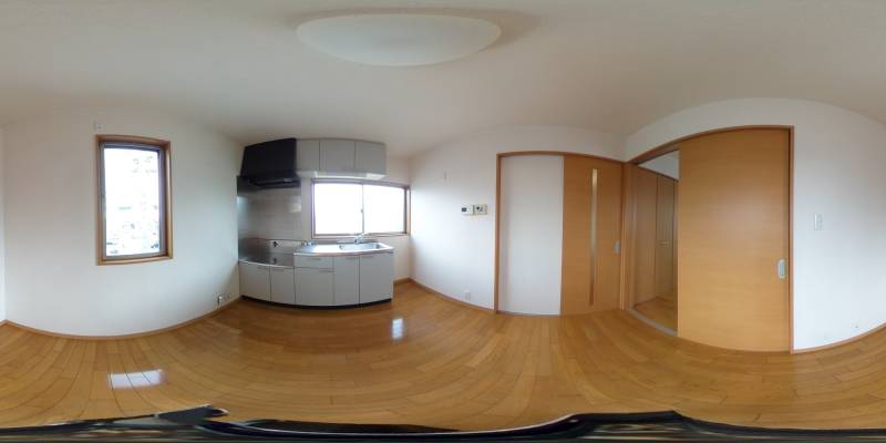 パノラマ画像リビング