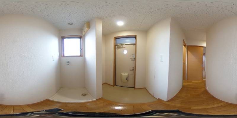 パノラマ画像玄関