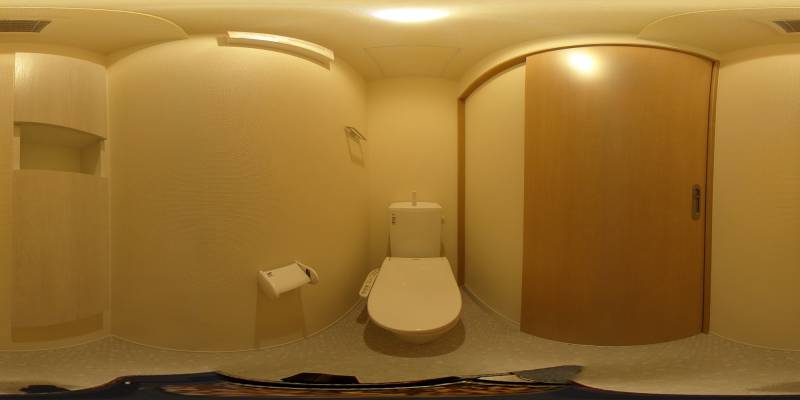 パノラマ画像トイレ