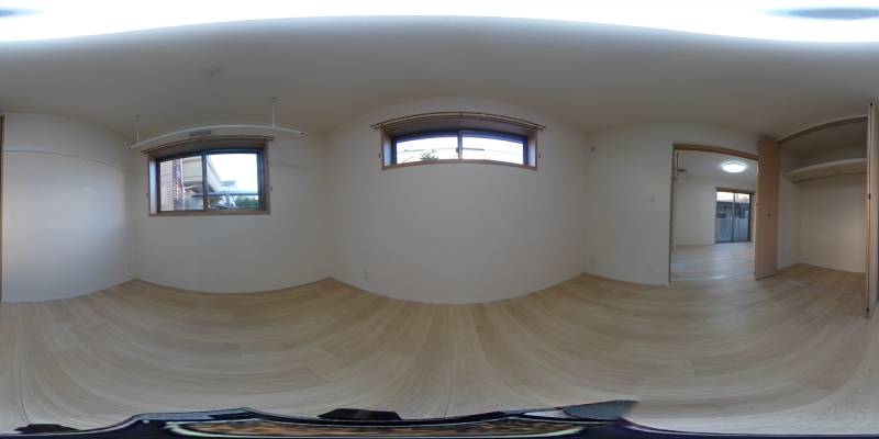 パノラマ画像洋室