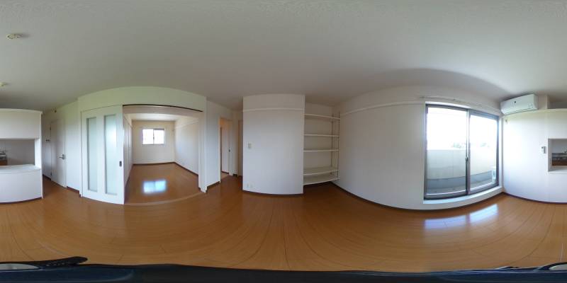 パノラマ画像リビング