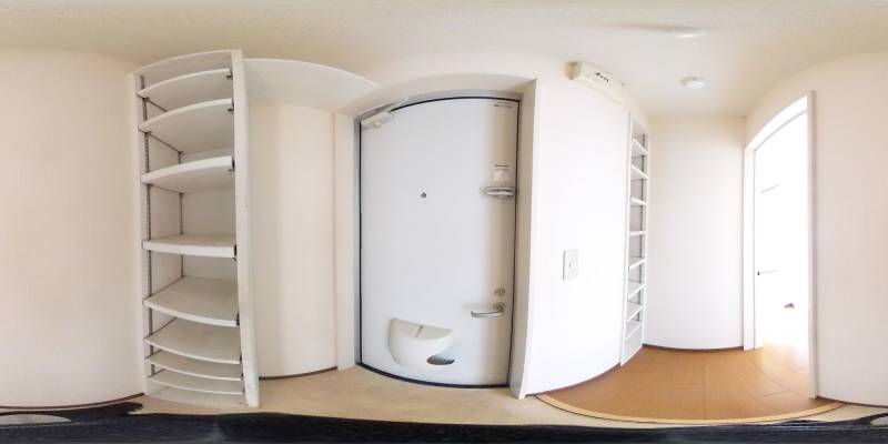 パノラマ画像玄関