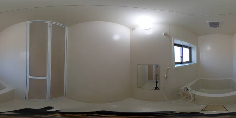 パノラマ画像バスルーム