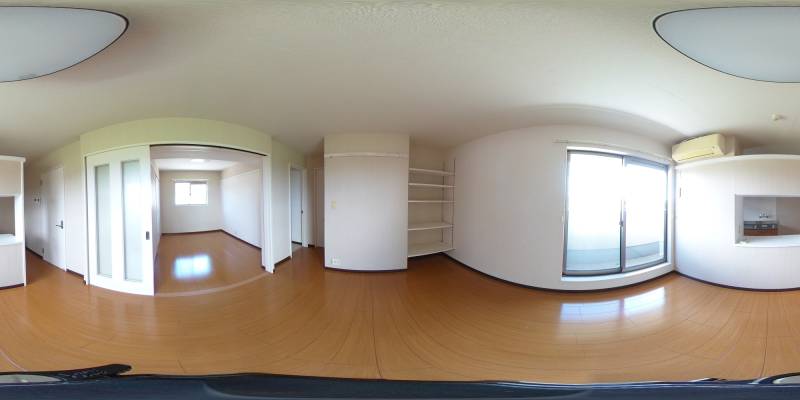 パノラマ画像リビング