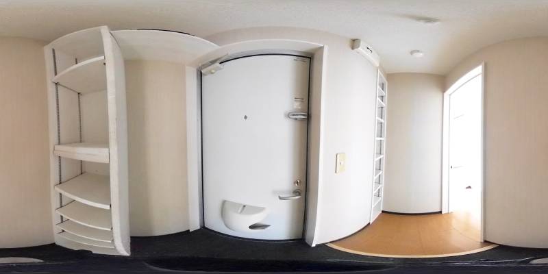 パノラマ画像玄関