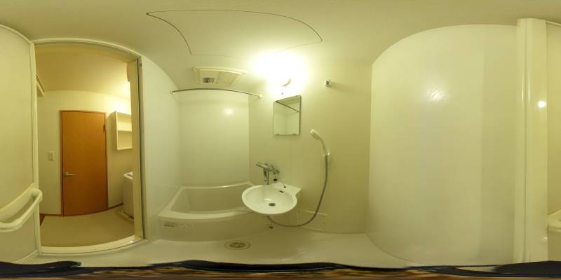 パノラマ画像洗面所