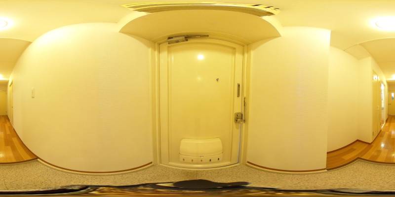 パノラマ画像玄関