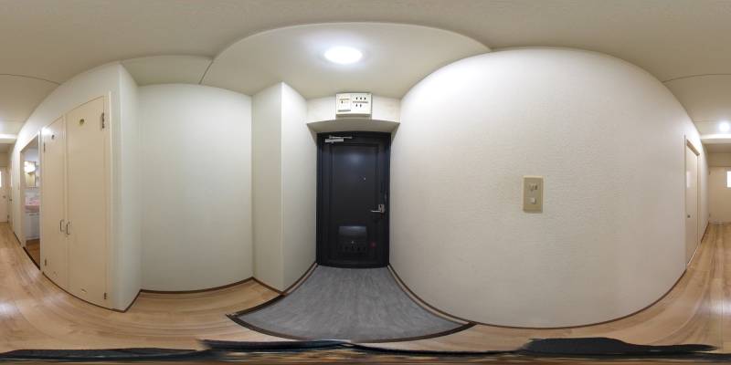 パノラマ画像玄関