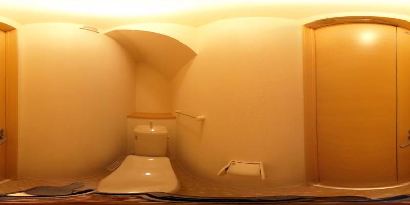 パノラマ画像トイレ