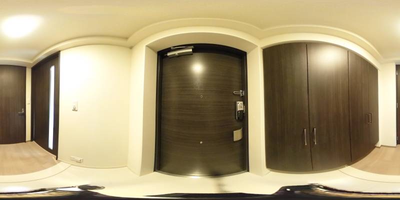 パノラマ画像玄関