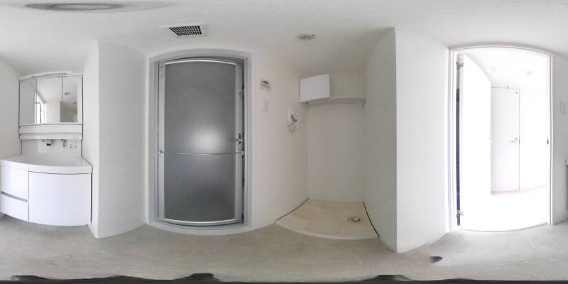 パノラマ画像洗面所