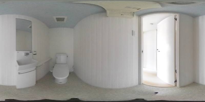 パノラマ画像トイレ