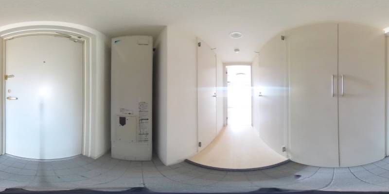 パノラマ画像玄関