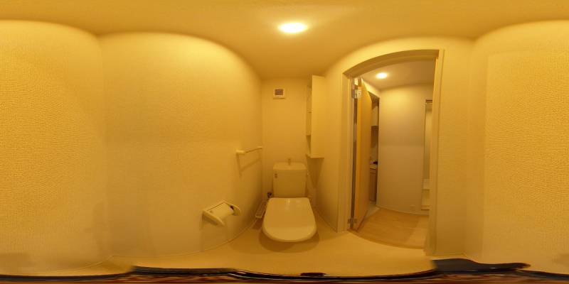 パノラマ画像トイレ