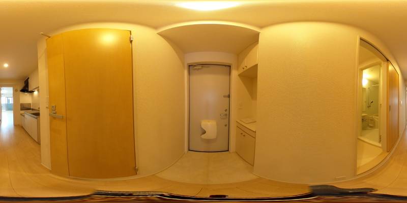 パノラマ画像玄関