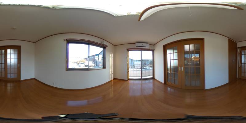 パノラマ画像洋室