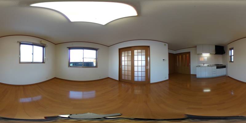 パノラマ画像リビング