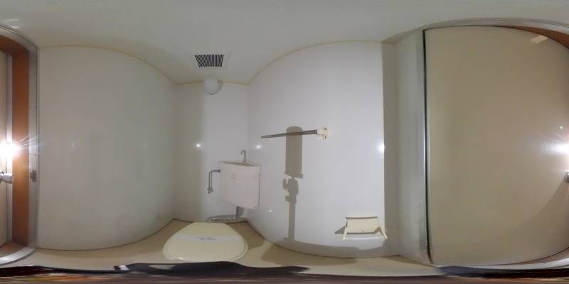 パノラマ画像トイレ