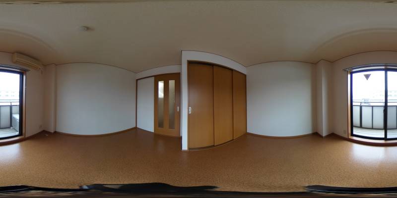 パノラマ画像洋室