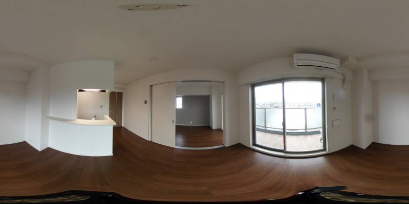 パノラマ画像リビング