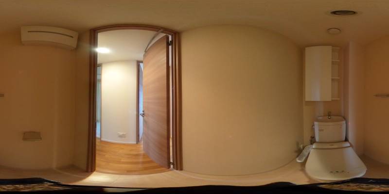 パノラマ画像トイレ