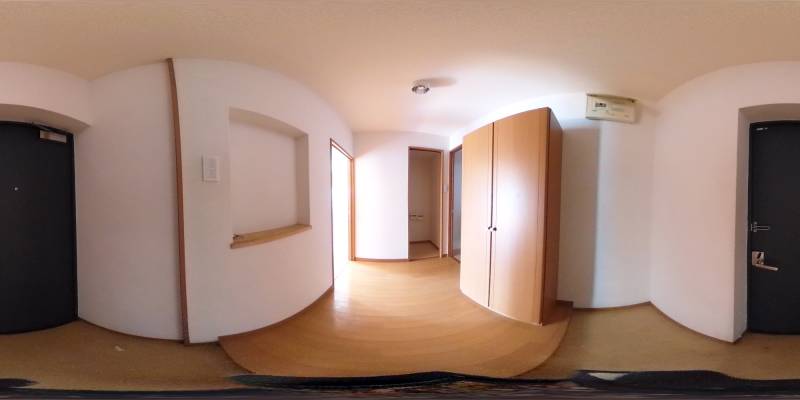 パノラマ画像玄関