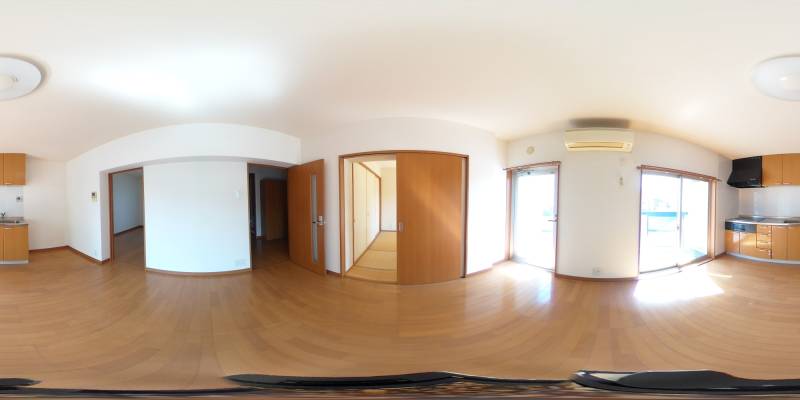 パノラマ画像リビング