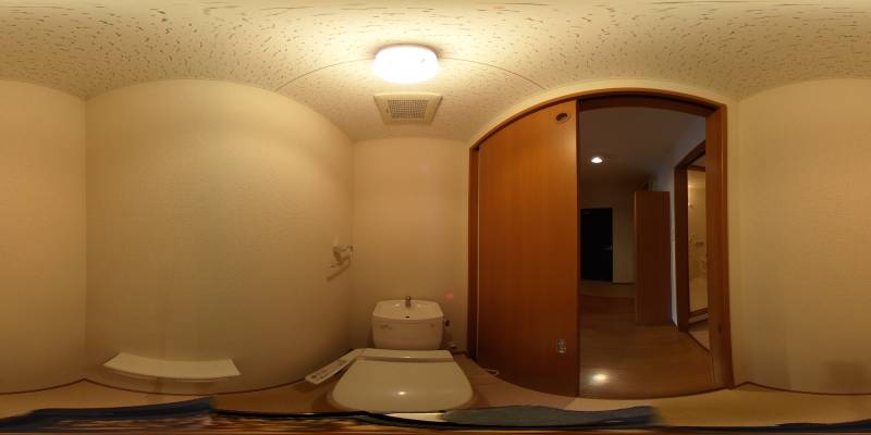 パノラマ画像トイレ