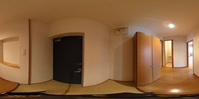 パノラマ画像玄関