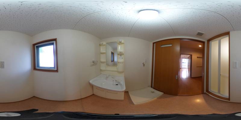 パノラマ画像洗面所