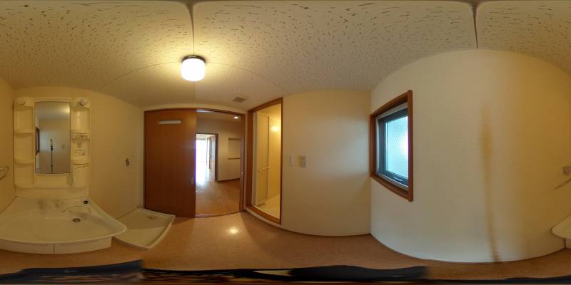 パノラマ画像洗面所