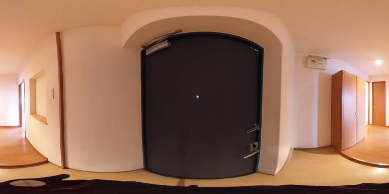 パノラマ画像玄関