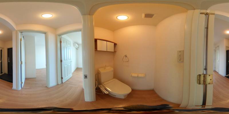 パノラマ画像トイレ