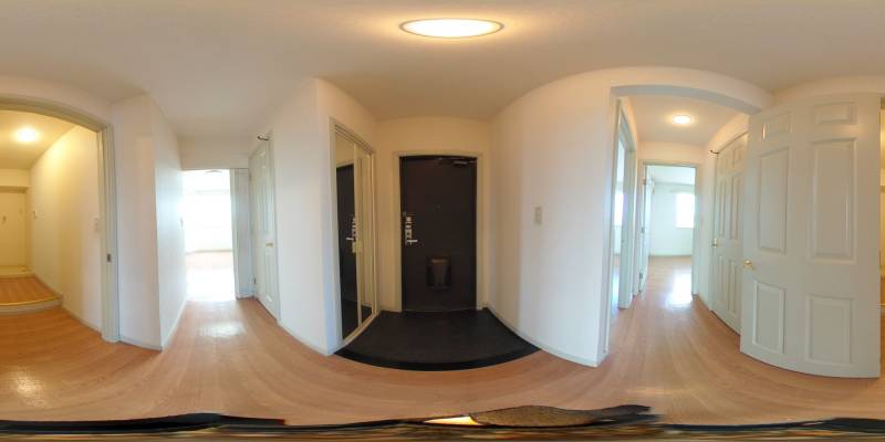 パノラマ画像玄関