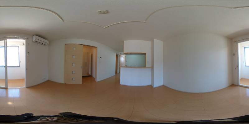 パノラマ画像リビング