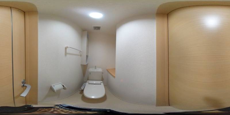 パノラマ画像トイレ