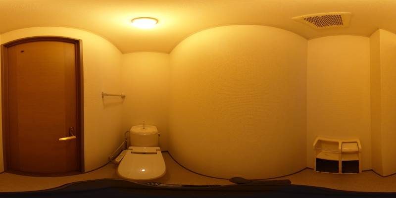 パノラマ画像トイレ