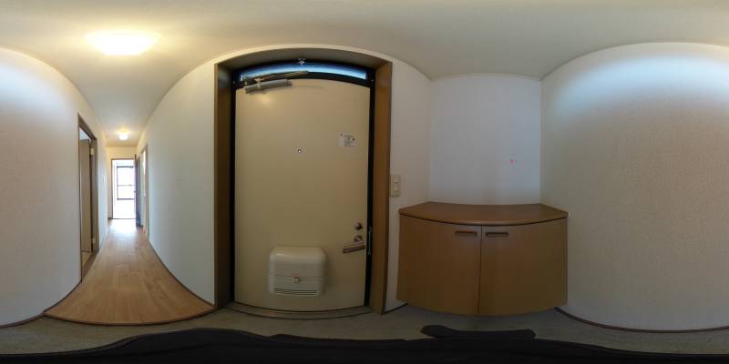 パノラマ画像玄関