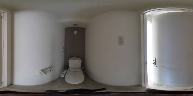 パノラマ画像トイレ