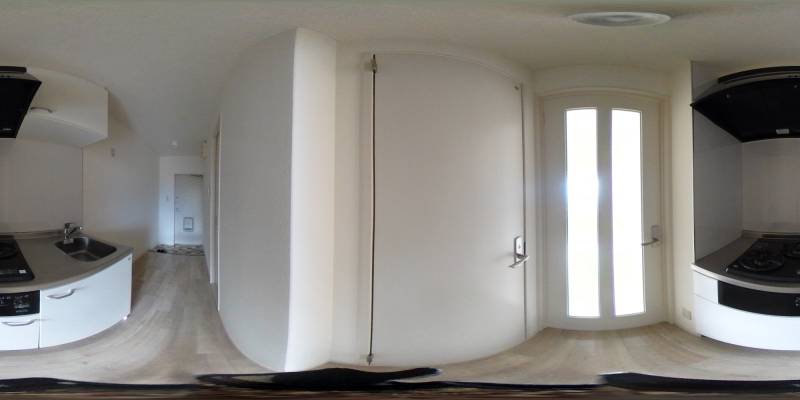 パノラマ画像キッチン