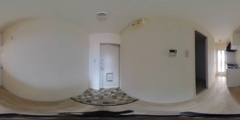 パノラマ画像玄関