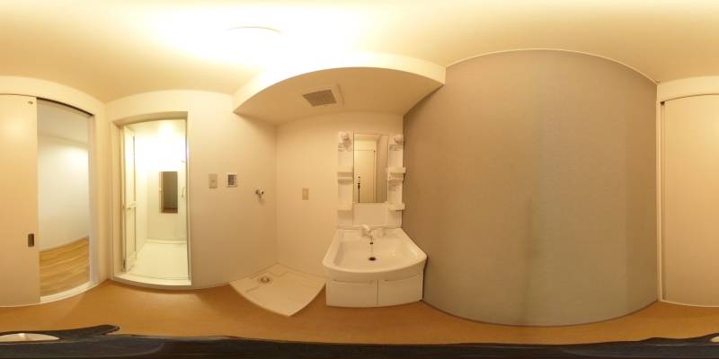 パノラマ画像洗面所