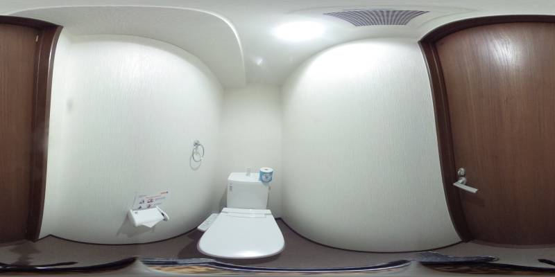パノラマ画像トイレ